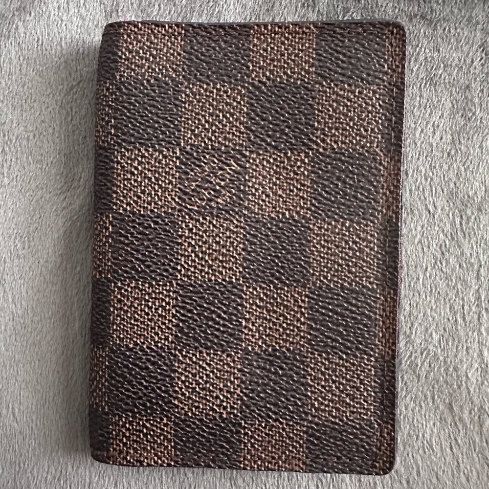 🚨SOLD🚨 AUTHENTIC Louis Vuitton Damier Ebine Card Holder Wallet